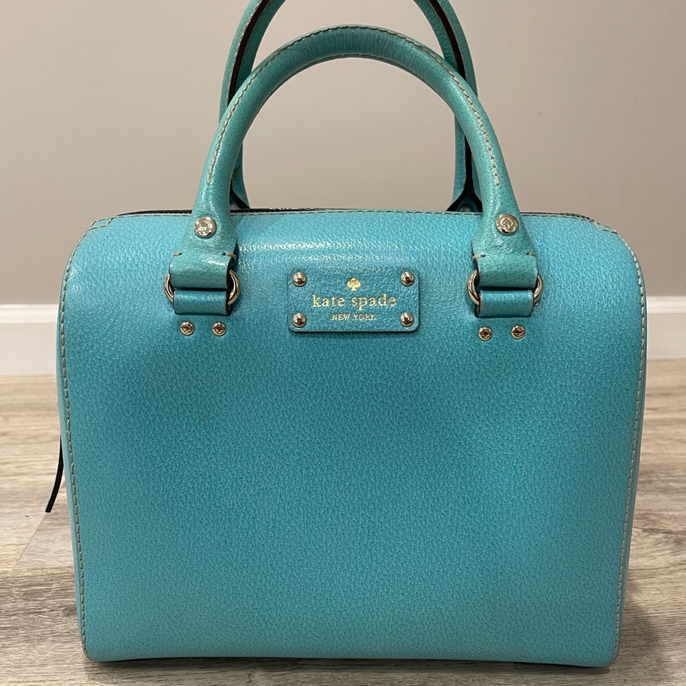 Kate Spade Bag Aqua Tiffany Blue Purse